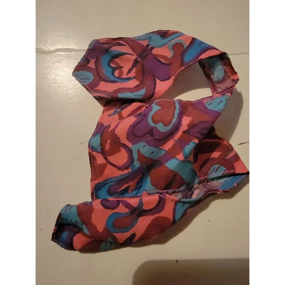 Vintage‎ Barbie Ken Skipper Doll Accessory Clothing Vest Multi Color VTG